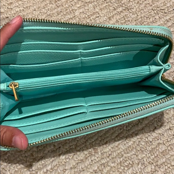Turquoise Blue Wallet - Picture 3 of 3